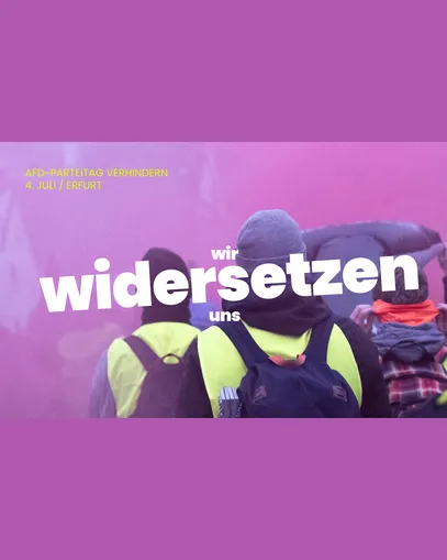 wir sind widersetzen